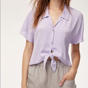 Aritzia Shawna blouse